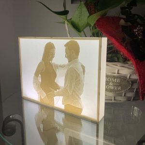 Lampara litofania gran tamaño